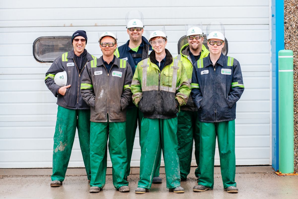 Confiance workforce on site