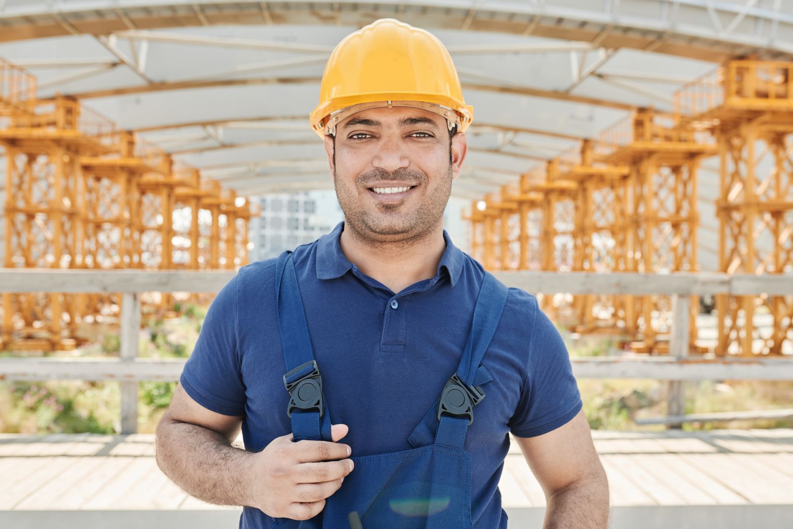 Trained Confiance worker on-site